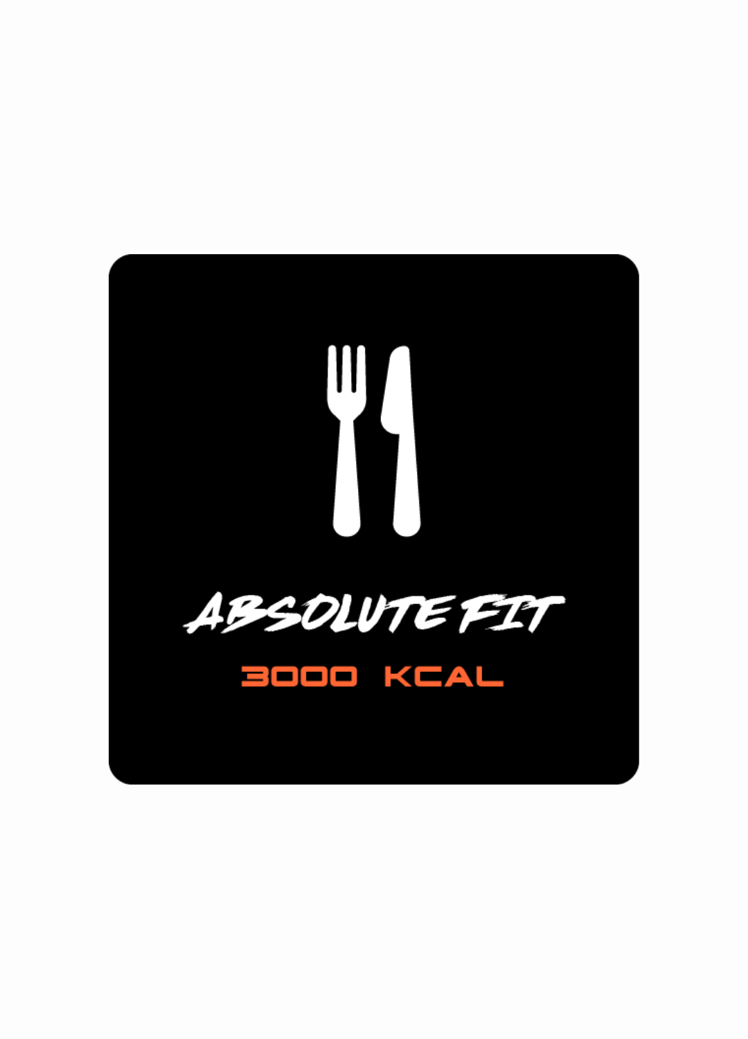 Fit 3000 kcal (Voeding- Ebook)